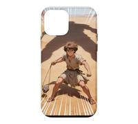Epic Japanese Anime Christian Bible - David & Goliath Battle Case for iPhone 12 mini