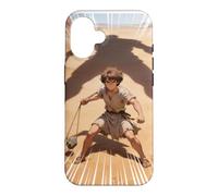 Epic Japanese Anime Christian Bible - David & Goliath Battle Case for iPhone 16