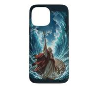 Epic Japanese Anime Christian Bible - Moses Parting The Sea Case for iPhone 13 Pro Max
