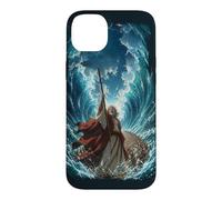 Epic Japanese Anime Christian Bible - Moses Parting The Sea Case for iPhone 14 Plus