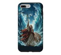 Epic Japanese Anime Christian Bible - Moses Parting The Sea Case for iPhone 7 Plus/8 Plus