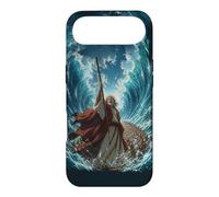 Epic Japanese Anime Christian Bible - Moses Parting The Sea Case for iPhone Air