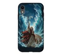Epic Japanese Anime Christian Bible - Moses Parting The Sea Case for iPhone XR