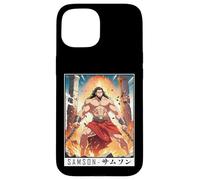 Epic Japanese Anime Christian Faith Bible Graphic - Samson Case for iPhone 15