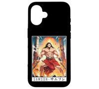 Epic Japanese Anime Christian Faith Bible Graphic - Samson Case for iPhone 16