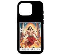 Epic Japanese Anime Christian Faith Bible Graphic - Samson Case for iPhone 16 Pro