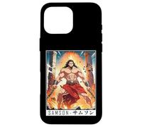 Epic Japanese Anime Christian Faith Bible Graphic - Samson Case for iPhone 16 Pro Max