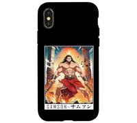 Epic Japanese Anime Christian Faith Bible Graphic - Samson Case for iPhone X/XS