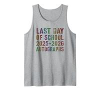 Epic Kids School Last Day 2026 Signing Autograph Keepsake Tank Top