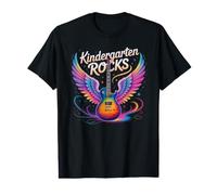 Epic Kindergarten Rocks Reading Music Rockstar Magic Teacher Value Graphic T-Shirt