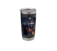 Epic Knight Hero Dark World's Form Stainless Steel Insulated Tumbler