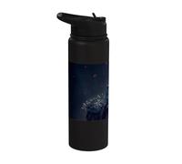 Epic Knight Hero Dark World's Form Stainless Steel Insulated Water Bottle