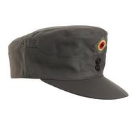 Epic Militaria Authentic Reproduction German Army Olive Moleskin Army Cap by Fritzsch Bebra (UK, Alpha, M, Grey)