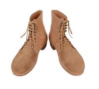 Epic Militaria Authentic Reproduction WW2 German Army M37 Low Boots - Natural (Tan, UK Footwear Size System, Adult, Men, Numeric, Medium, 7)