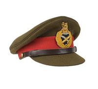 Epic Militaria Authentic Reproducton WW2 British Army Visor Cap - General (Olive, Small)