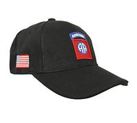 Epic Militaria Black US 82nd Airborne Baseball Cap
