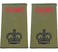 Epic Militaria British Army Cadet Rank Slides (Company Sergeant Major (CSM))