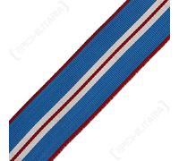 Epic Militaria British Queens Jubilee Medal Ribbons Falklands 6" 12" 1M Lengths (British Golden Jubilee Medal Ribbon, 6")