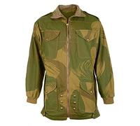 Epic Militaria Men's British WW2 Denison Smock - Full Zip Version (Size 3 Large), Green