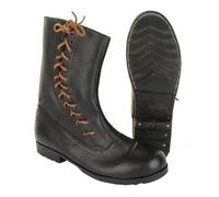 Epic Militaria Reproduction German Army WW2 1st Pattern Fallschirmjager Boots (Black, UK Footwear Size System, Adult, Men, Numeric, Medium, 11)