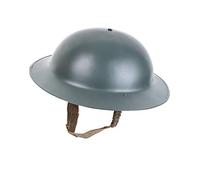 Epic Militaria Reproduction WW2 British Army Brodie Helmet with Chinstrap - Tommy/Doughboy Tin Hat