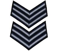 Epic Militaria Reproduction WW2 British RAF Rank Stripes - Sergeant- Pair