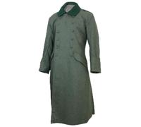 Epic Militaria Reproduction WW2 German Army M36 Wool Greatcoat (UK, Alpha, M, Regular, Regular, Green)