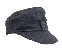 Epic Militaria Reproduction WW2 German Luftwaffe M43 Ski Cap (Grey, Medium (56/57 cm))