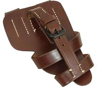 Epic Militaria Reproduction WW2 P08 Luger Paratrooper Holster - Brown Leather