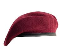 Epic Militaria Wool British Military Beret, Parachute Regiment Maroon, 60