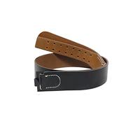 Epic Militaria WW2 German Style Black Leather Belt (24-28 inch (80cm))