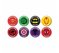 Epic Modz 32x Birthday Party Stickers Thanks for Coming Boys Girls Kids Child's School Friends Gift Present Treat Parties Thanks Thank You for Coming to My Fun Party Sweet Bag Labels (Superhero)