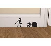Epic Modz Inspired Mouse Skirting Board Vinyl Decal Sticker Wall Art Bedroom Living Room Lounge car