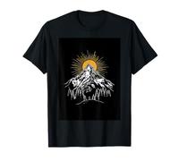 Epic Mountain Sunrise Adventure Peak Quest Journey T-Shirt