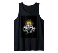 Epic Mountain Sunrise Adventure Peak Quest Journey Tank Top