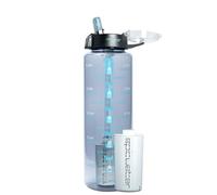 Epic Nalgene Filtered Motivational Water Bottle | Water Bottles With Times To Drink | USA Made Bottle and Filter | Dishwasher Safe | BPA Free with Time Marker | Removes 99.99% Tap Water Impurities