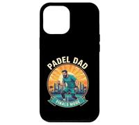 Epic Padel Dad Finals Mode Urban Sunset Court Design Art Case for iPhone 12 Pro Max