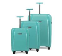 Epic Phantom SL 4 wheels Suitcase set 3-piece green