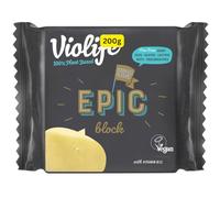 Epic Plant Based Vegan Cheddar Cheese Block, 200g Violifes (1x200g)
