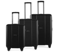Epic Pop 6.0 4 Roll Suitcase Set 3pcs. black