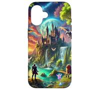 Epic Quest Fantasy Adventure Art Case for iPhone 16