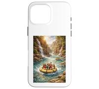 Epic Rafting Adventure Crystal Blue Canyon Escape Case for iPhone 16 Pro Max
