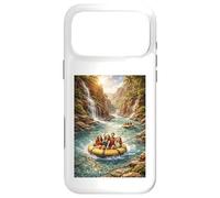 Epic Rafting Adventure Crystal Blue Canyon Escape Case for iPhone 17 Pro Max