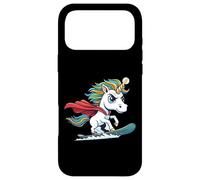 Epic Rainbow Unicorn Snowboard Adventure Hero Case for iPhone 17 Pro Max