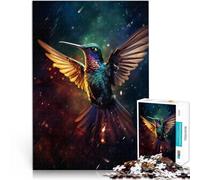 Epic Rainy HummingbirdJigsaw Puzzles for Adults 1000 Pieces Difficult and Challenge for is ideal as a gift for the whole family 38x26cm