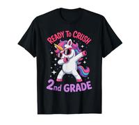 Epic Ready Crush 2ND Grade Grade Unicorn Magical Teacher Value Graphic T-Shirt