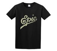 Epic Records Mens T-Shirt Fashion Casual Unisex Black Tee XXL