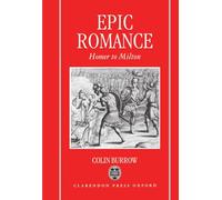 Epic Romance: Homer to Milton