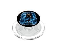Epic Rottweiler Moonlit Fantasy Dog Lover PopSockets PopGrip for MagSafe