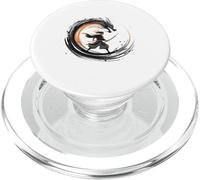 Epic Samurai Warrior and Dragon Spiral PopSockets PopGrip for MagSafe